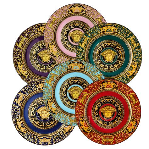 versace set teller|versace plate sets.